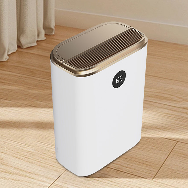 China 5.5L White Rotary Dehumidifier Air Cleaner Purifier With Display wholesale