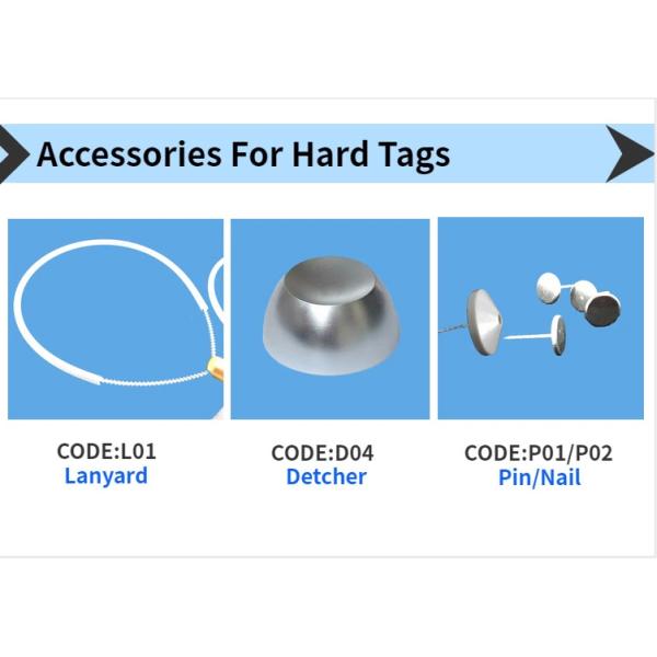 EAS security tag,AM hard tag , AM Mini Pencil tag 58Khz eas tag anti-theft tag with pin