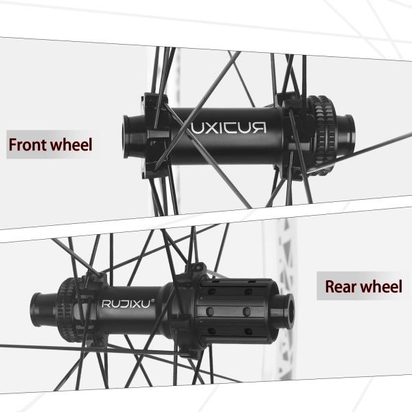 36T Ratchet 700C Disc Brake Wheelset Rhomboid Mark Straight Pull Carbon Clincher Wheelset