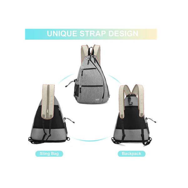 Sling Pickleball Racket Bag Lightweight With Drawstring Hence Hook