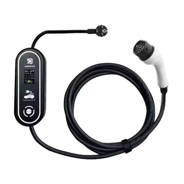 Customized Type 2 EV Vehicle Charger Simulator With 32A/16A Rated Current Outlet