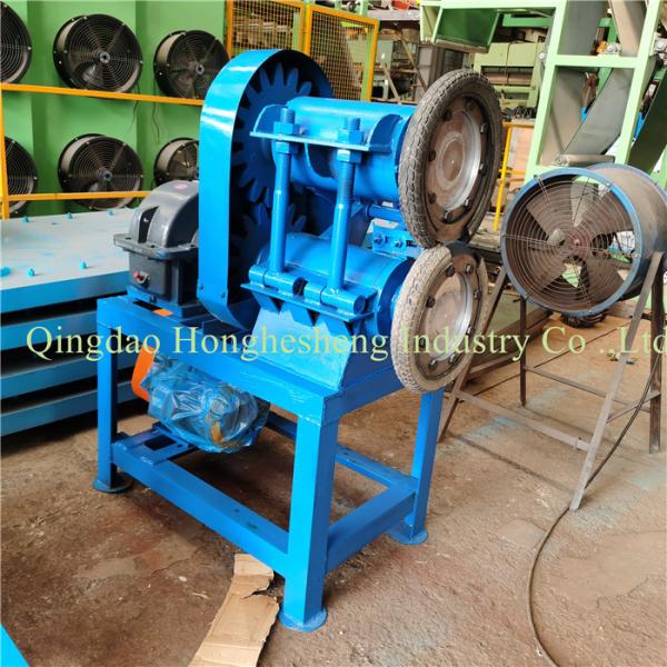 Car Tire Sidewall Cutter 5.5kw For Waste Tyre Recycling Plant