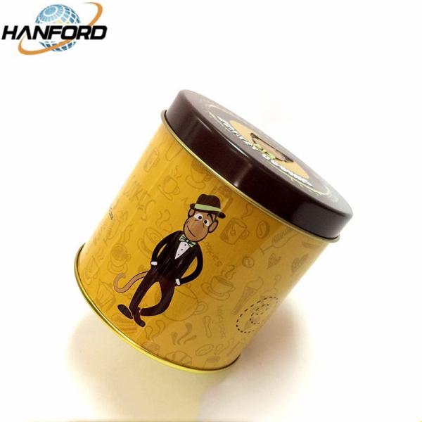Cylindrical Tin Can For Tea Packaging