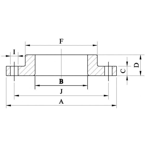 ASTM A350 LF1 Lap Joint Flanges Size 2" - 24" SCH 160 Forged FF/RTJ RF