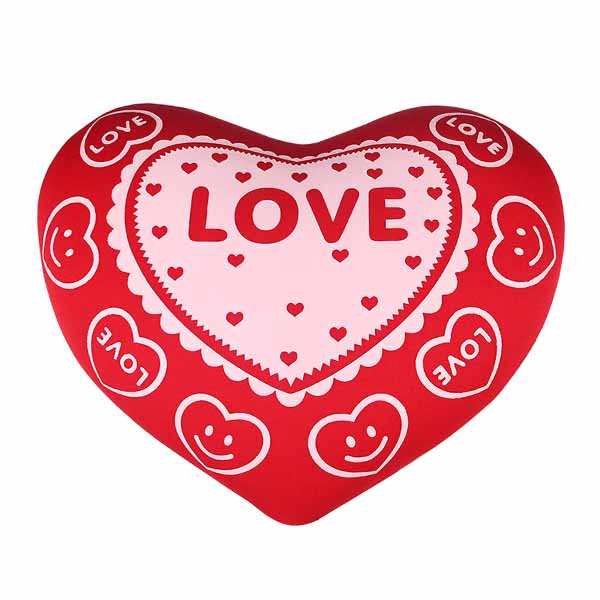 57*56*65cm Soft Toy Pillow , EN71 Heart Shaped Pillow