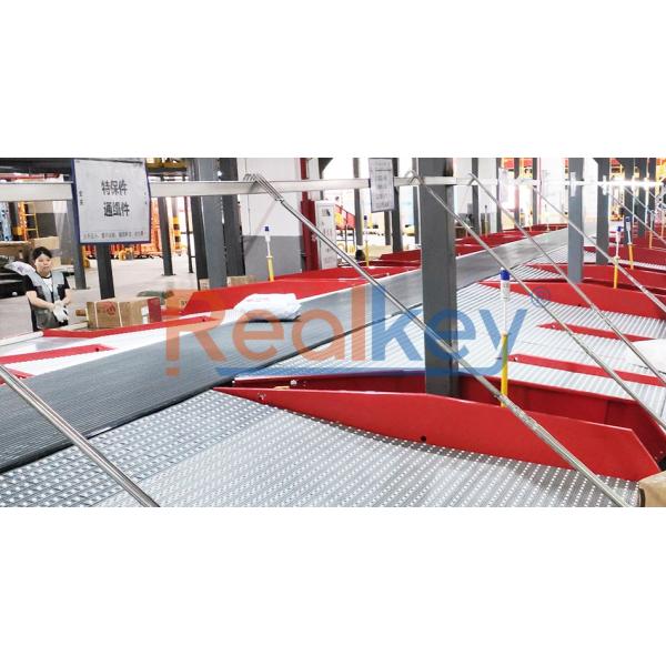 Custom Turning Radius Modular Belt Conveyor For Warehouse Heavy Load Capacity