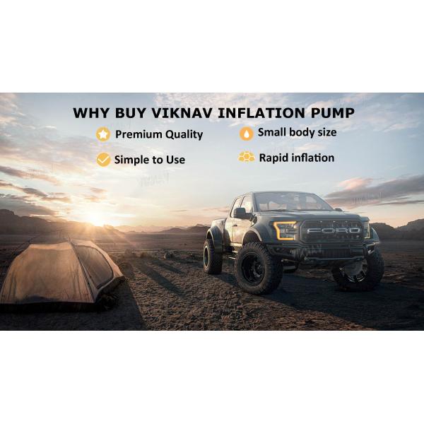 Viknav For Ford F150 New Raptor Modified Car Special Electric Air Pump Tire Pump
