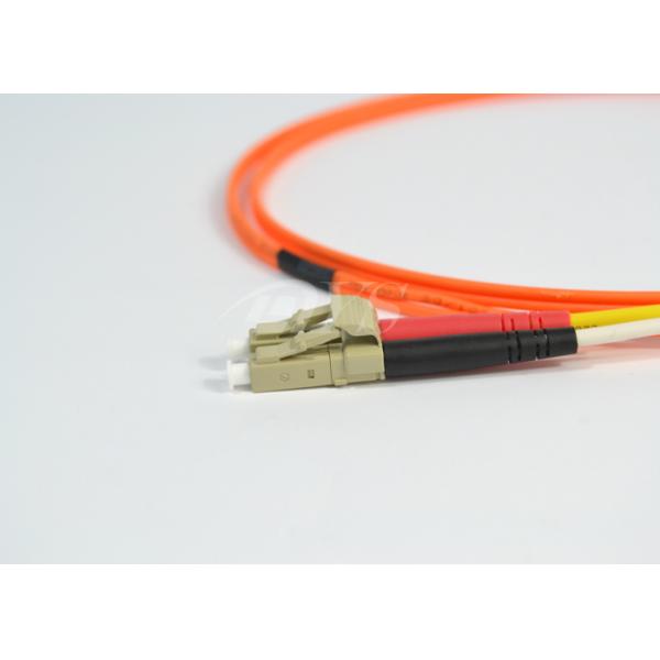 Orange Duplex FC to LC Optical Fiber Patch Cord for Access Network