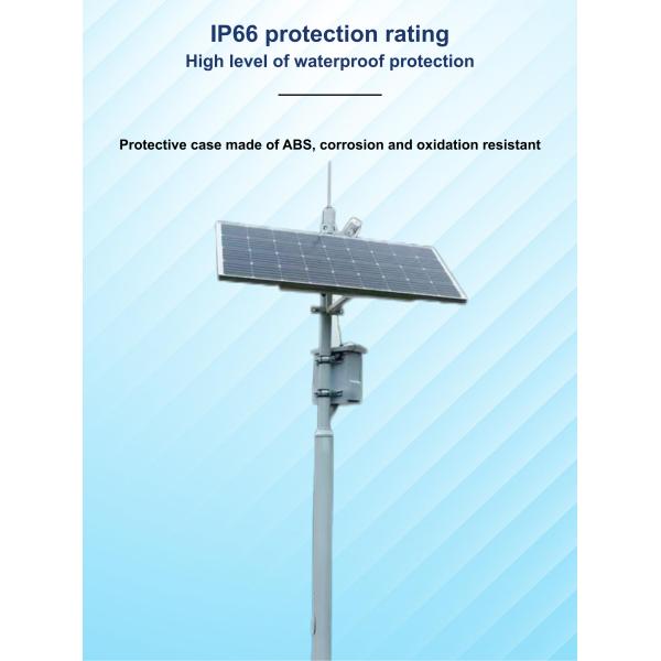 Solar Water Monitoring System For Water Treatment Wastewater Treatment Analyzation