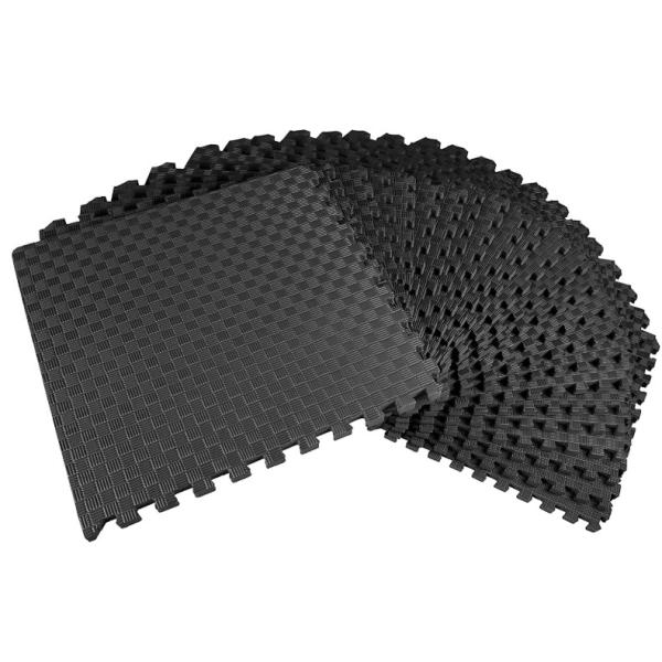 EVA Gym Mats 1" Extra Thick Puzzle Exercise Mat With Eva Foam Interlocking Tiles For Mma