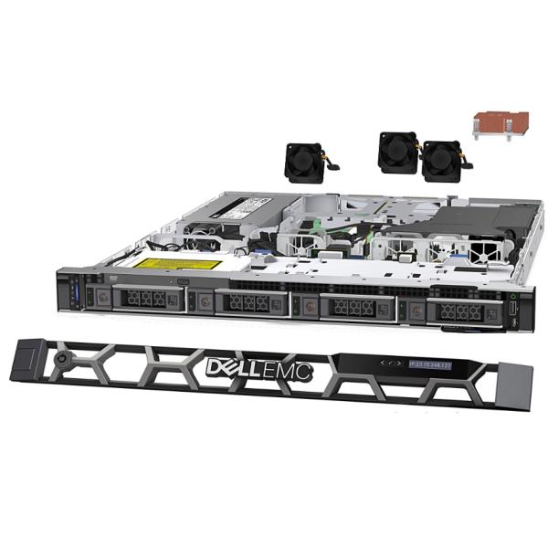 2666 MT/s Memory Speed Dell R250 Server with Rack Design and Perc H345 Array Card