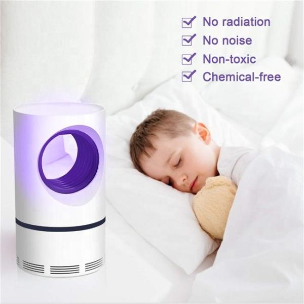 Electronic Mosquito Killer NonChemical USB LED Powered Insect Killer Non-Radiative Mosquito trap for indoor living room
