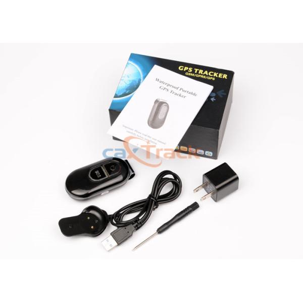 Vibration Sensor Personal GPS Tracker For Cats , Pet GPS Locator