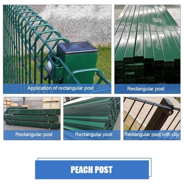 Ornamental Use 2m Y Type Star Metal Fence Posts Hot Dipped Galvanized