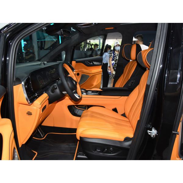 Low Carbon MPV 2024 Voyah Dreamer Hybrid EV Car Maximum Speed 200 Km/H Black Exterior