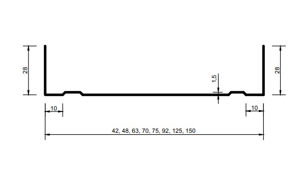 G.i Coil 10 Steps Forming Station 0.4 - 1.0mm Metal Track Roll Forming Machine