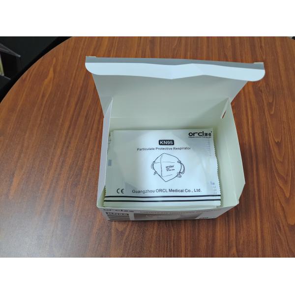 Earloop 5Ply Kn95 Face Mask , 95% - 99.9% Respirator Ffp2 Valved Mask