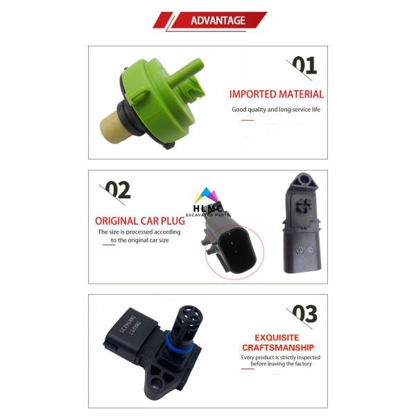 VOE20565673 20565673 Switch Sensor EC210 EC240 EC290 EC360 E330 EC460 Air Pressure Sensor