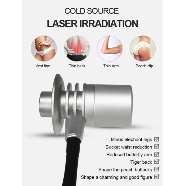 Fat Removal Non Invasive 8D Laser Therapy Machine Dual Wavelength 532nm 635nm Red And Green Light