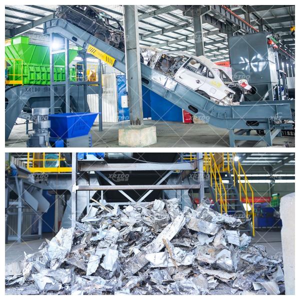 1400 Waste Car Shell Shredder Waste Frame Shredder Waste Car Shredder Waste Metal Recycling Machine