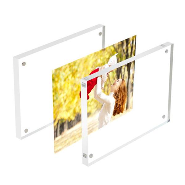 Clear Magnetic Acrylic Poster Frame Perspex Photo Frames Acrylic Block