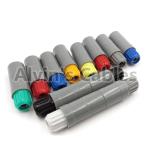Plastic Connector LEMO 2 Pin Compatible With LEMO PRG Circular Push Pull