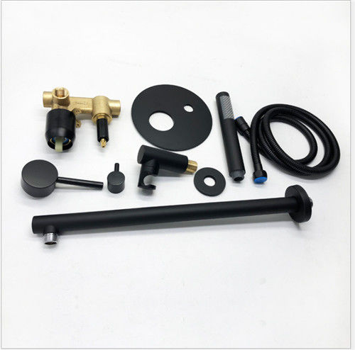 Household Rust Proof Rain Shower Faucet , Round Head Wall Mount Shower Faucet