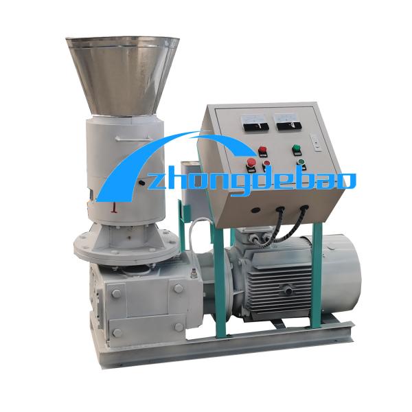 250~500kg/h roller rotate wood pellet mill biofuel straw sawdust pellet making for home heating 1 warranty