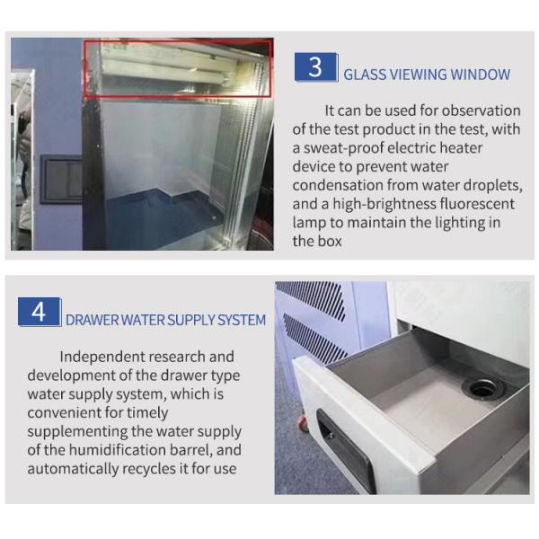 Constant Temperature And Humidity Testing Chamber High Accuracy