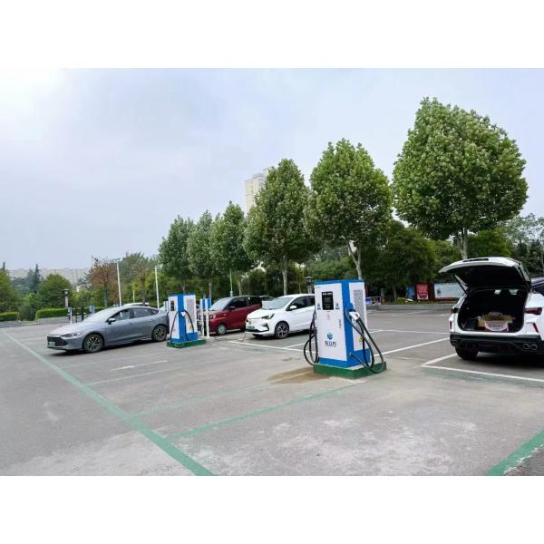 60KW To 240KW Dc Ev Fast Charging Station New Condition With Double Gbt Ccs1 Ccs2 Guns Ev Charger