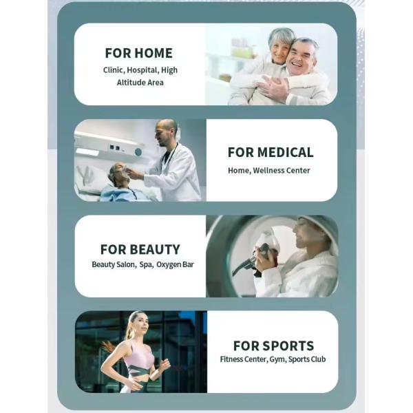 Comfortable Design 2.0ATA Hard Type All-In-One Economical Therapeutic Hyperbaric Oxygen Chamber