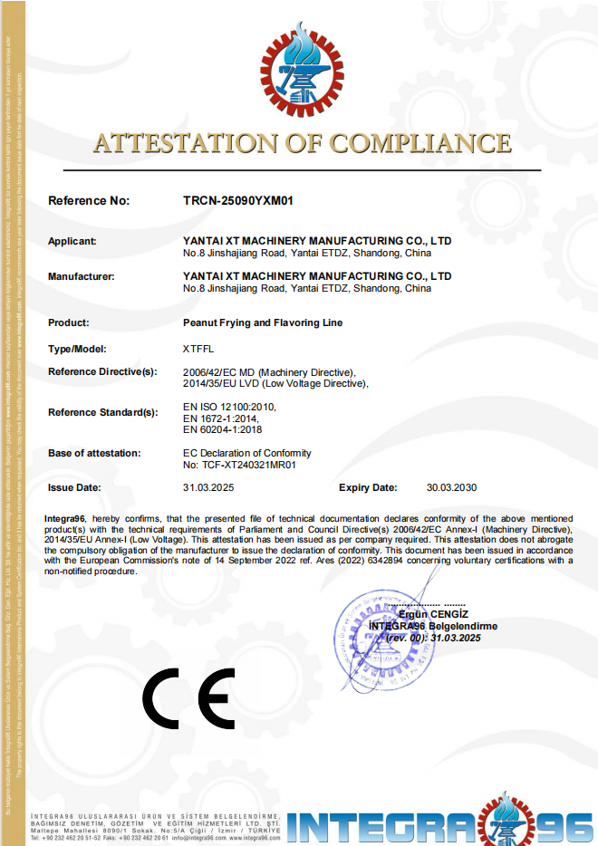 Commercial Coated Peanut Frying Production Line Coated Peanut Frying Processing Equipment