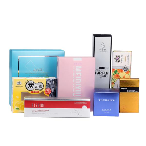 OEM Custom Printing Make-Up Packing Box Face Cream Cosmetic Paper Packaging Skin Care Box Foldable Retail Paper Box Packaging