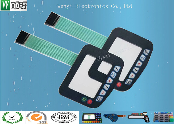 China Matte Finish Polyester Overlay Polydome Membrane Panel Switch wholesale