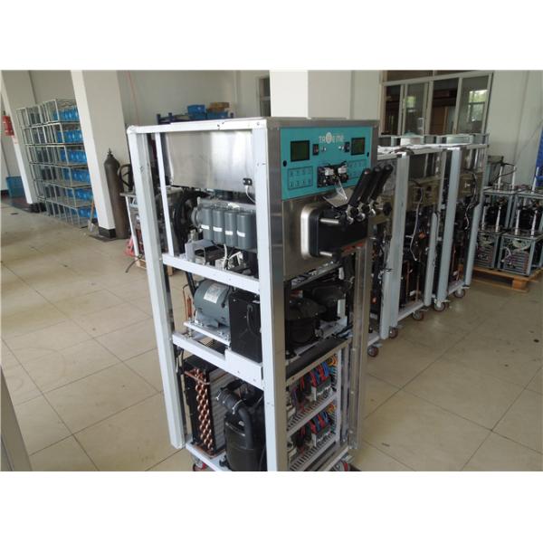 User Friendly Commercial Ice Cream Making Machine , Soft Serve Ice Cream Maker