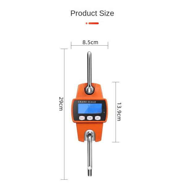 Veidt Weighing OCS-L Crane Scale Portable Hanging Scale Digital Hanging Weight Hook Scale