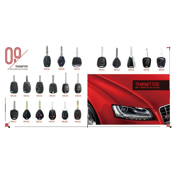 Royal Bemaz Black Car Security System With With Ultrasonic Sensor , LED Status Indicator