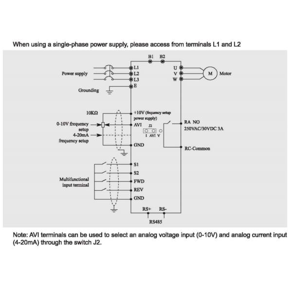 380v 5.5KW Low Voltage Inverter Vfd Inverter 3 Phase IP20 Protection