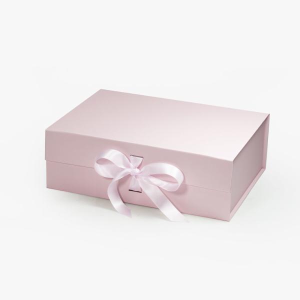 Foldable Rigid Cardboard Box With Magnetic Closure Paper Gift Box For Watch Wedding Party