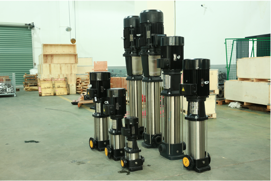 High Temperature 2HP Inline Vertical Pumps Industrial Multi Stage Centrifugal Pump