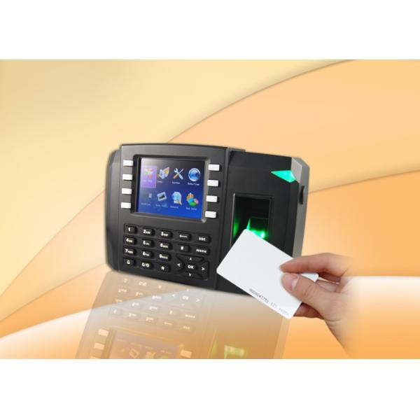 Color TFT Screen Fingerprint Access Control System TCP / IP USB RS232 / 485