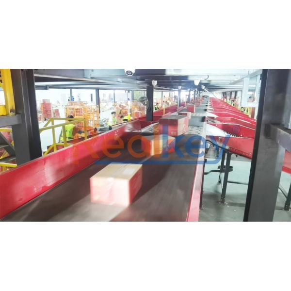 High Load Capacities Swivel Wheel Sorter Logistic Sorter Low Maintenance Reuirements