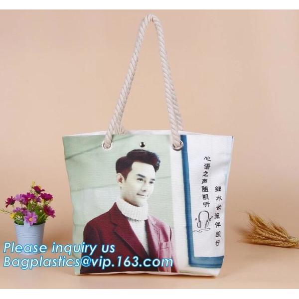 wholesale prices for canvas bag with rope handles for accessaries collections, hanging bags,Rational Construction Gracef