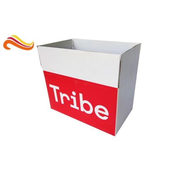 Litho Printing Recyclable Corrugated Cardboard Boxes Spot UV