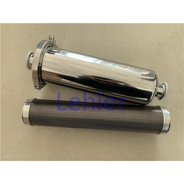 Fusion Welded Wedge Wire Filter Elements SS321 SS304 SS316L