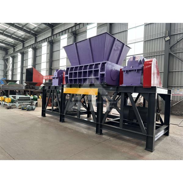 Bike Scrap Metal Crusher Machine Metal Scrap Shredder Customized
