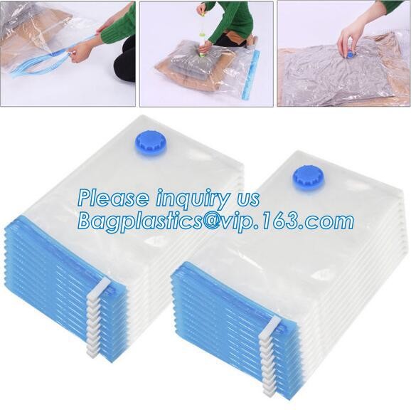 vacuum quilt packing bags, flat vacuum seal space saver bags, compression caky vacuum travel bag, bagplastics, bagease