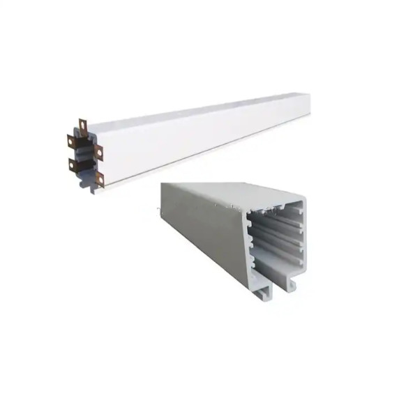 Silver Busbar Lighting Trunking System 220V-440V Surface Mounted