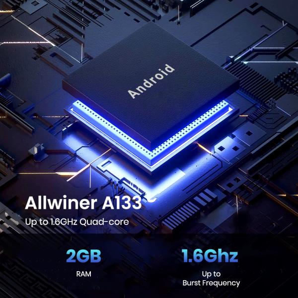 10.1 Inch Android 12.0 Laptop Allwinner A133 Quad Core 2GB RAM 64GB Storage For Students And Education