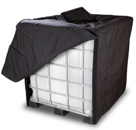 China Coated Polyester IBC Container Covers Insulated IBC Cover 1100 * 1000mm wholesale